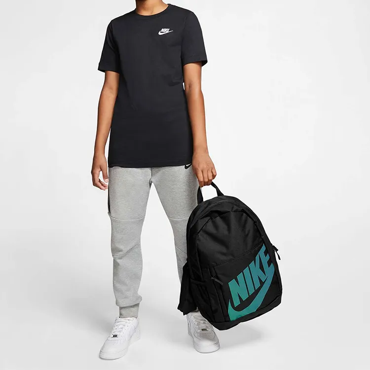 Nike Polyester Backpack Regular Unisex Black-5