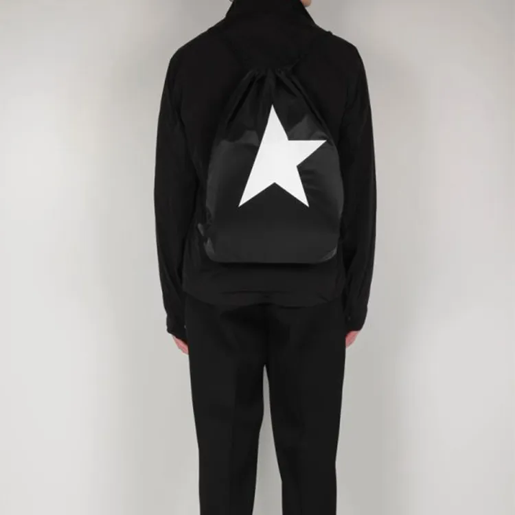 Golden Goose Polyester Backpack Regular Unisex Black-4