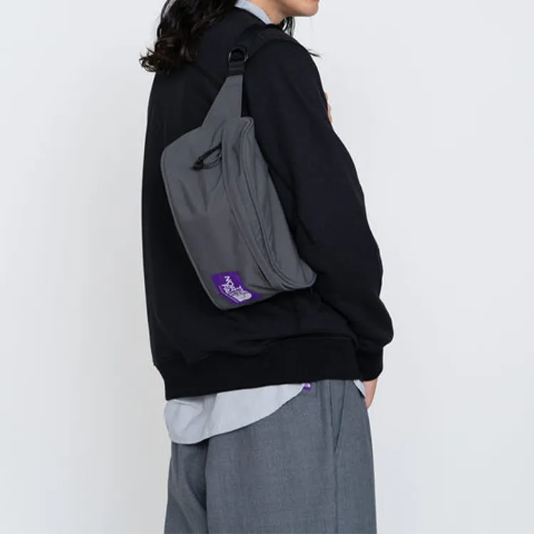 THE NORTH FACE PURPLE LABEL Polyester One Shoulder Crossbody Fanny Pack Regular Unisex Gray-4