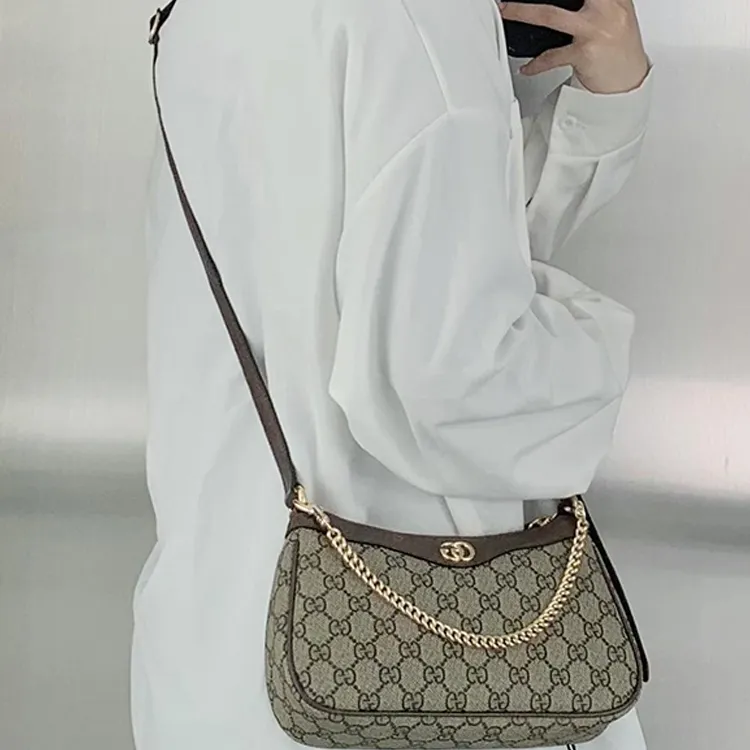 Lan Bao Fan Cow Leather 1955 Extended Length Belt Cross Backpack With Accessories Bag Accessory Unisex Brown-3