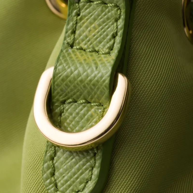 PRADA Re-EditionRe-Nylon Polyamide Bucket Bags Shoulder Bag Crossbody Bag Handbag Mini Women's Light Green-3