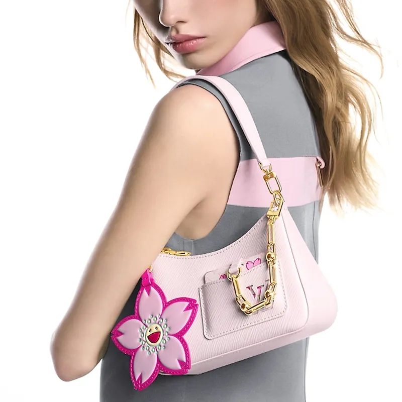 LOUIS VUITTON X Takashi Murakami Marellini Cheeky Pink-6