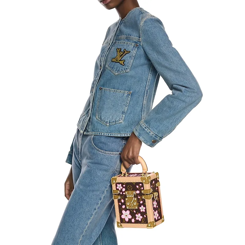 LOUIS VUITTON X Takashi Murakami Cherry Blossom Camera Box Sakura Brown-5