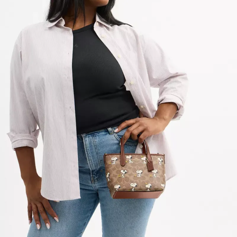 Peanuts X COACH City Handbags-5