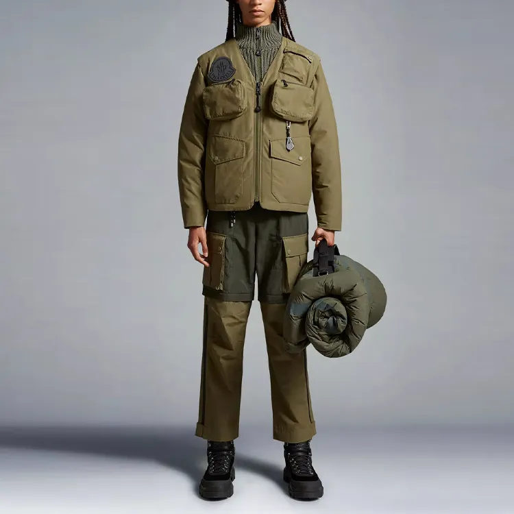 MONCLER GENIUS X Pharrell Maple Short Down Jacket-2