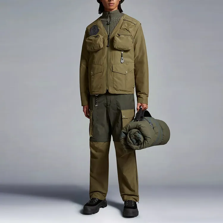 MONCLER GENIUS X Pharrell Maple Short Down Jacket-1