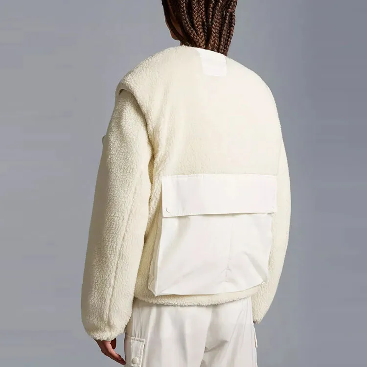 Moncler X Pharrell Padded Teddy Cardigan-2