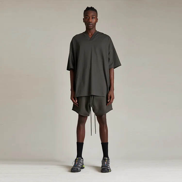 Fear Of God Essentials V Neck Tee-1