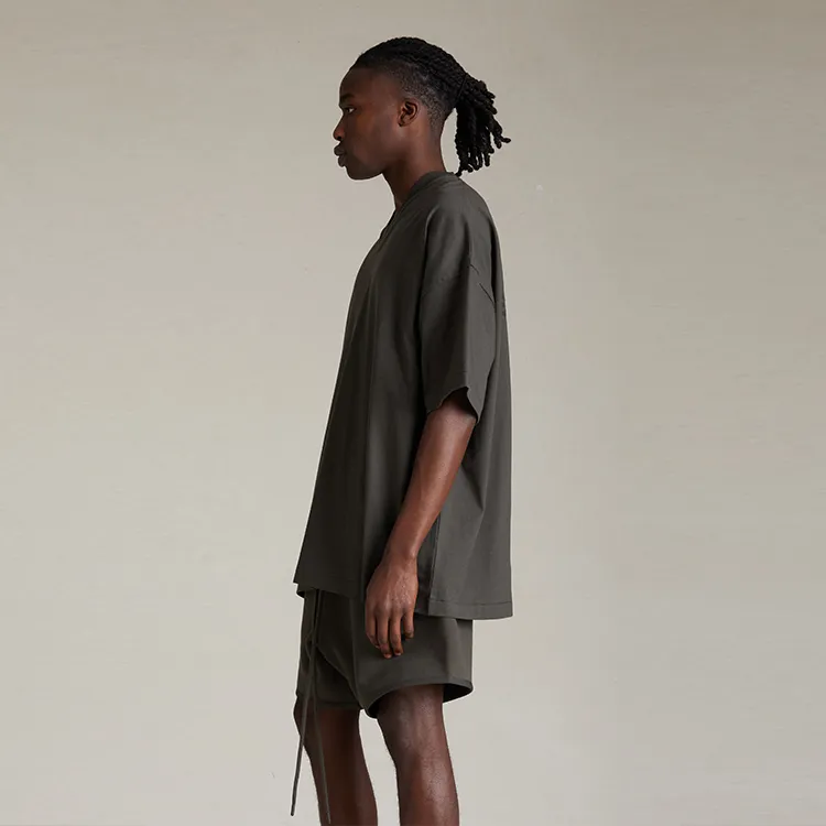 Fear Of God Essentials V Neck Tee-3