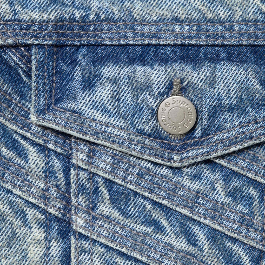Supreme S Logo Denim Trucker Jacket - Cheap Rcj Jordan Outlet