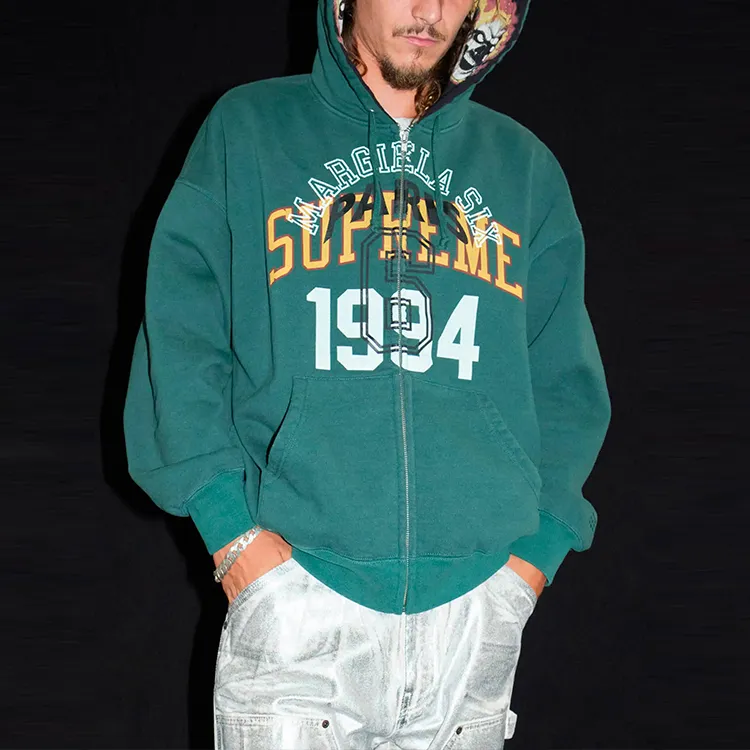 Supreme MM6 Maison Margiela Zip Up Hooded Sweatshirt-8