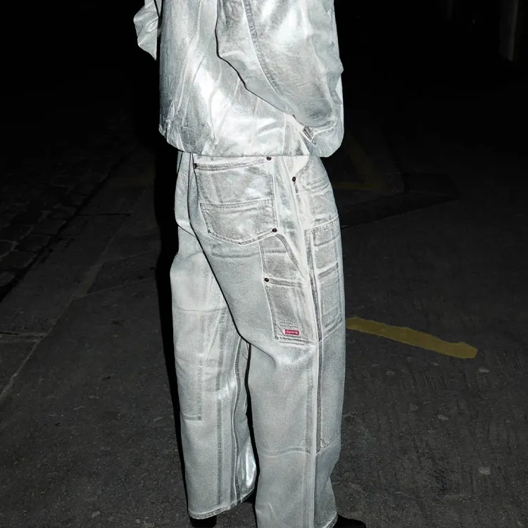 Supreme X MM6 Maison Margiela Foil Double Knee Painter Pant 