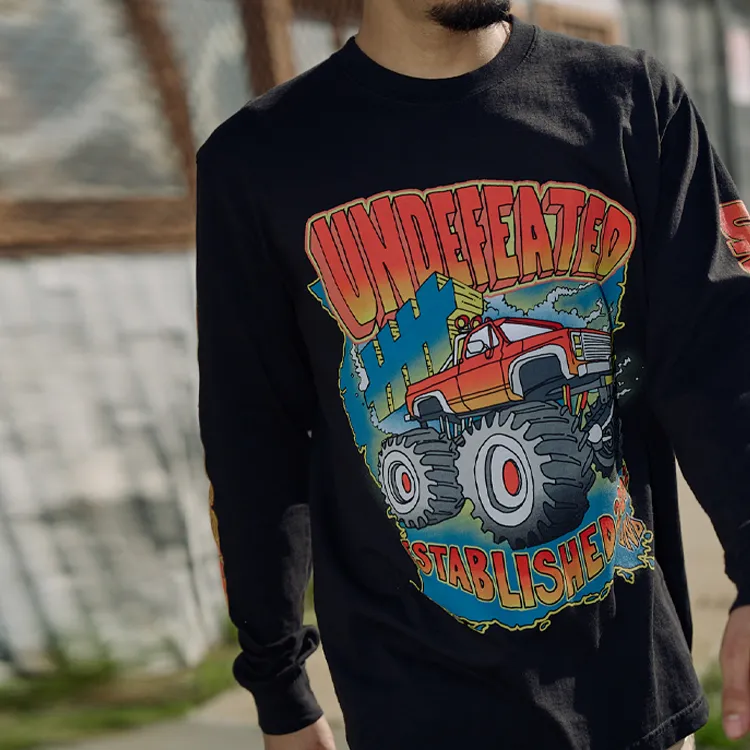 UNDEFEATED SS24 T Shirt Unisex Black-2