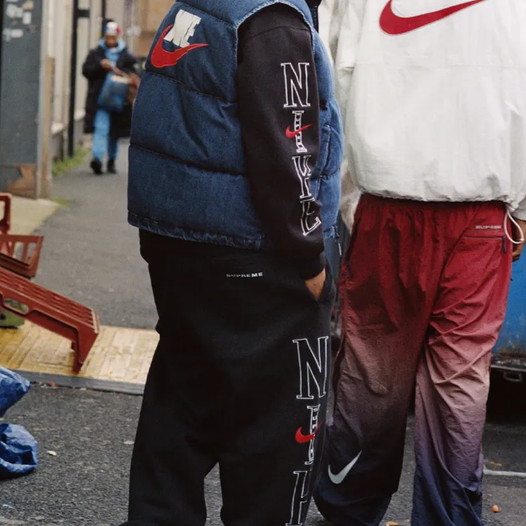 Supreme Nike Denim Puffer Vest-10