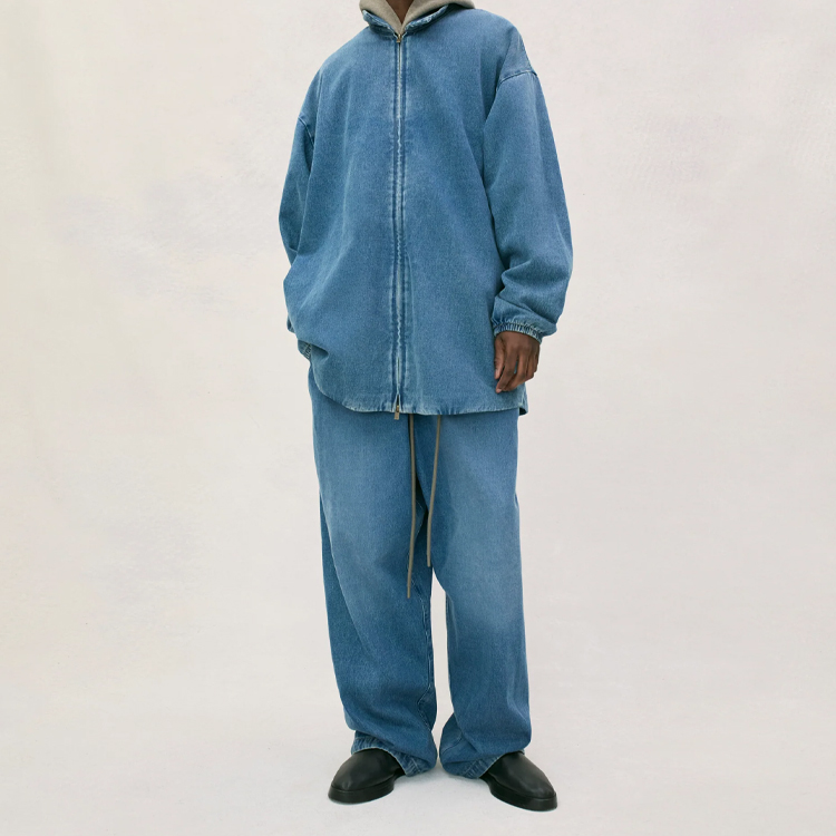 Fear of God Essentials Core Collection Denim Lounge Pant Fear of God Essentials Core Collection Denim Lounge Pant