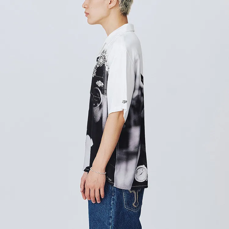 XLARGE x 2Pac Collaboration SS24 Shirt Unisex White-4