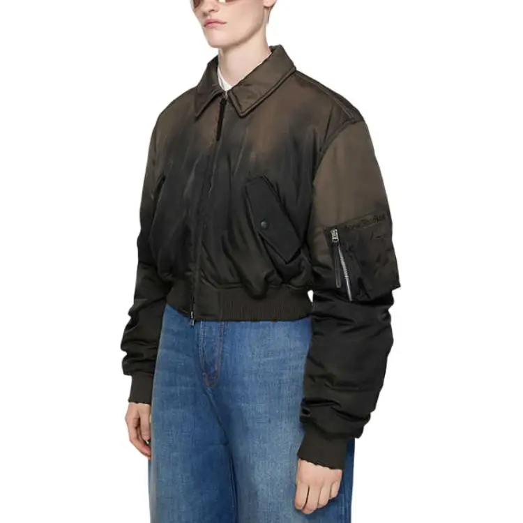 Acne Studios Detachable-collar Bomber Jacket-1
