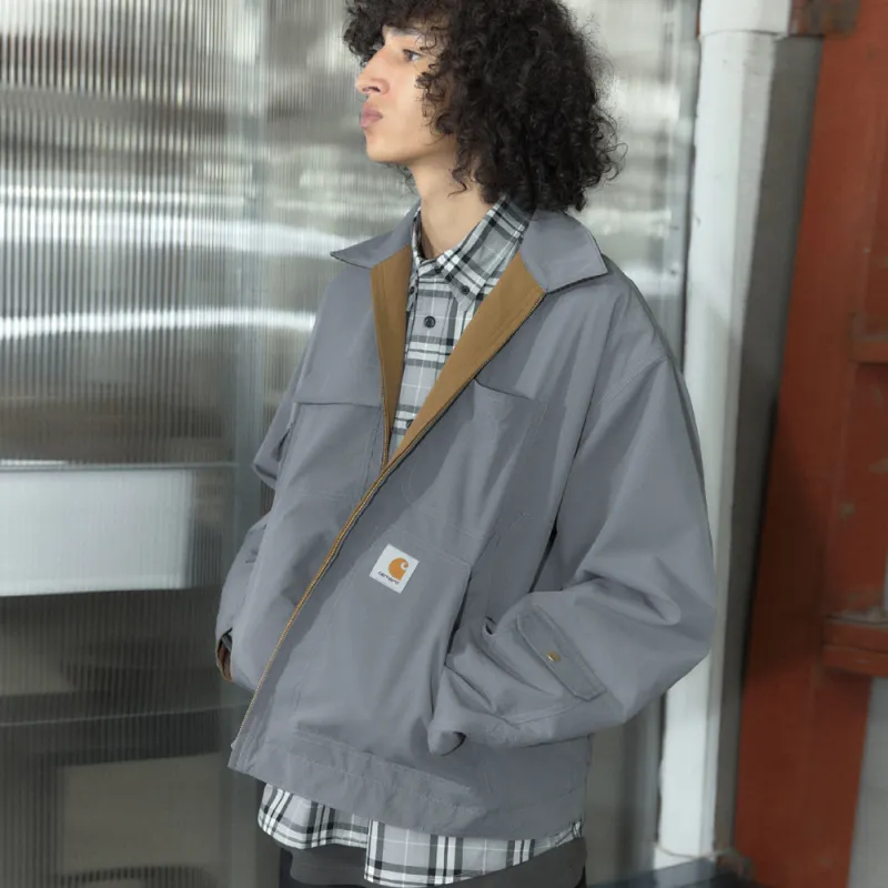 Carhartt WIP Carhartt WIP X INVINCIBLE Jackets Unisex Brown/Gray-5