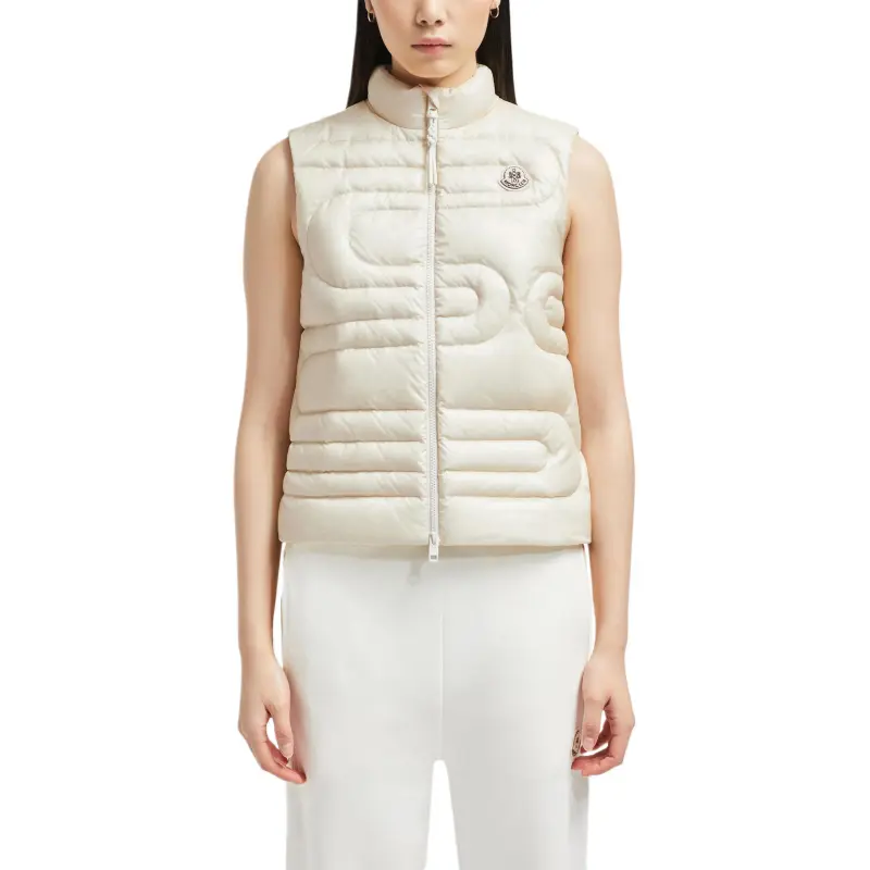 Moncler Xihu Logo Patch Down Vest-1