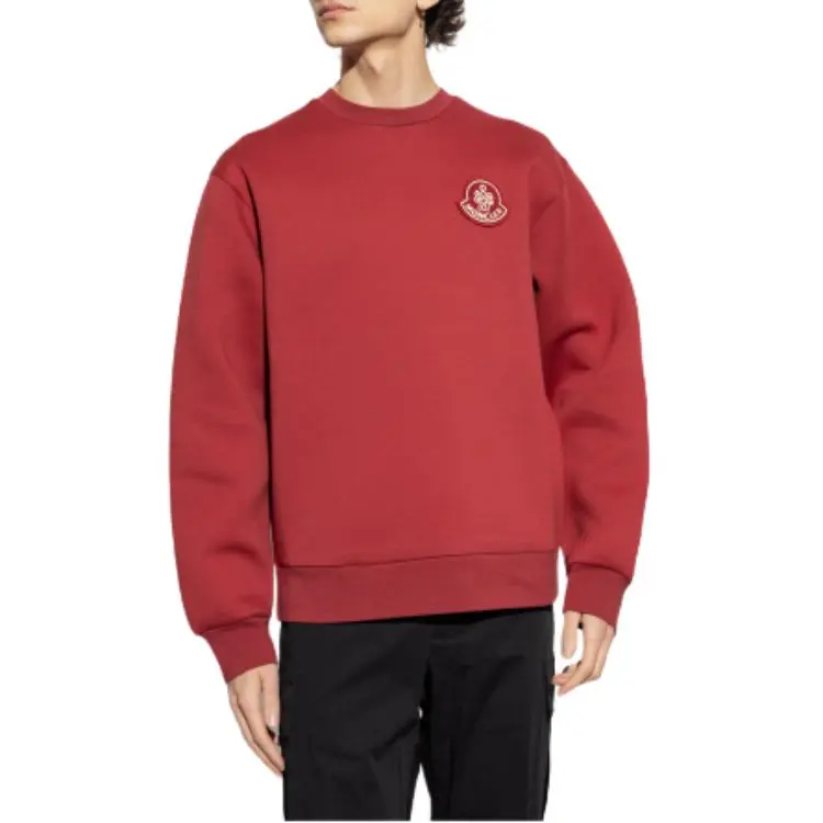 Moncler Year Of The Snake Patch Neoprene Sweatshirt-2