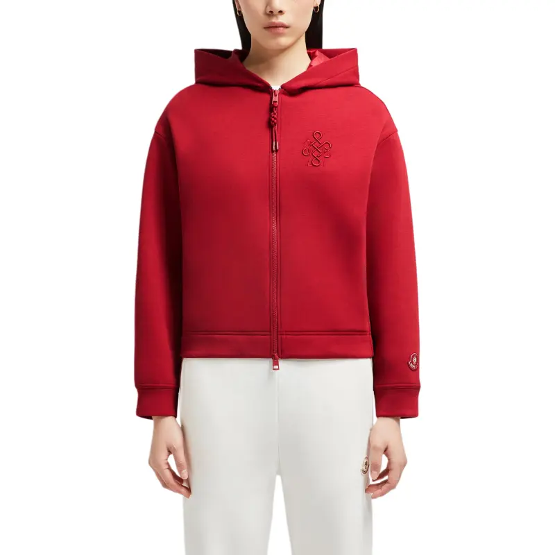 Moncler Snake Year Capsule Collection Sweatshirts Women's Red-1