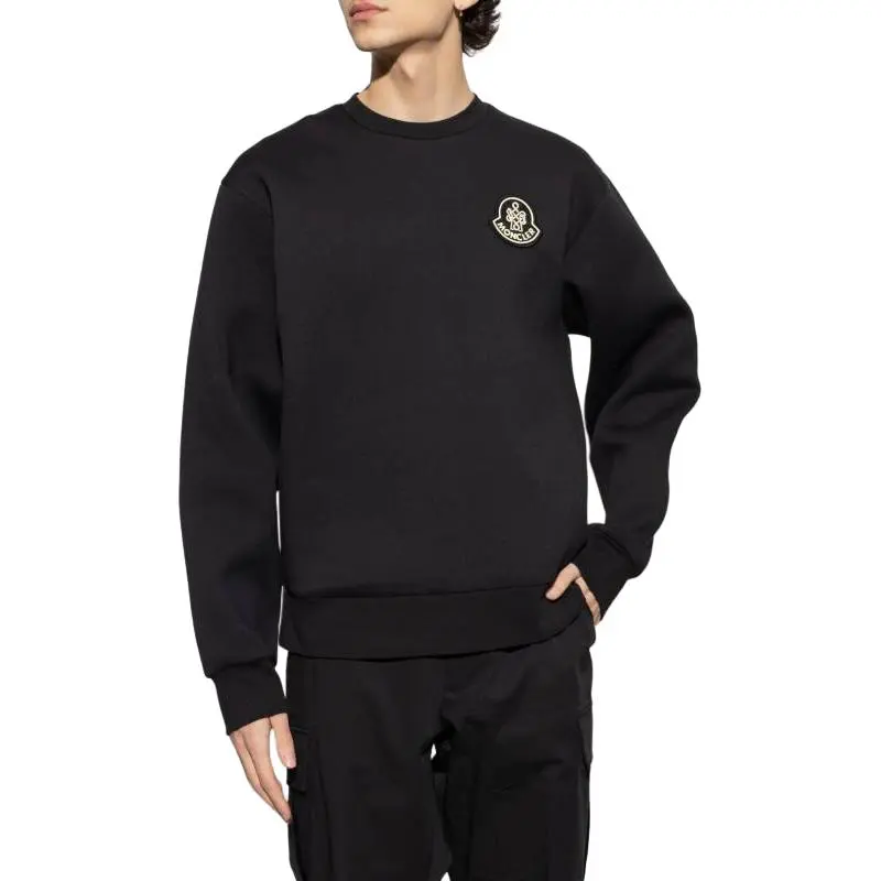 Moncler Year Of The Snake Patch Neoprene Sweatshirt-2