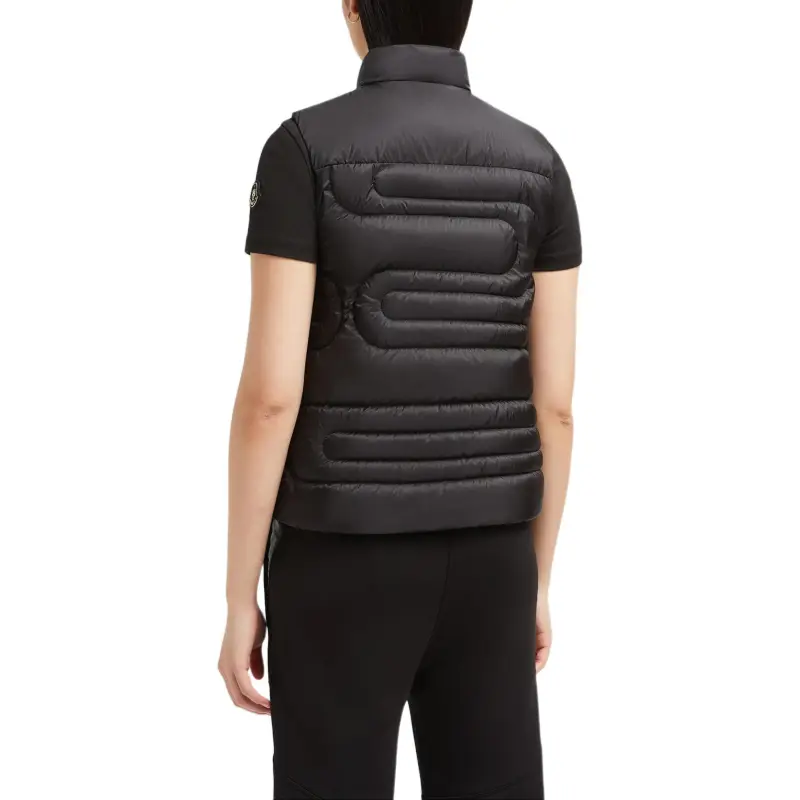 Moncler Xihu Logo Patch Down Vest-3