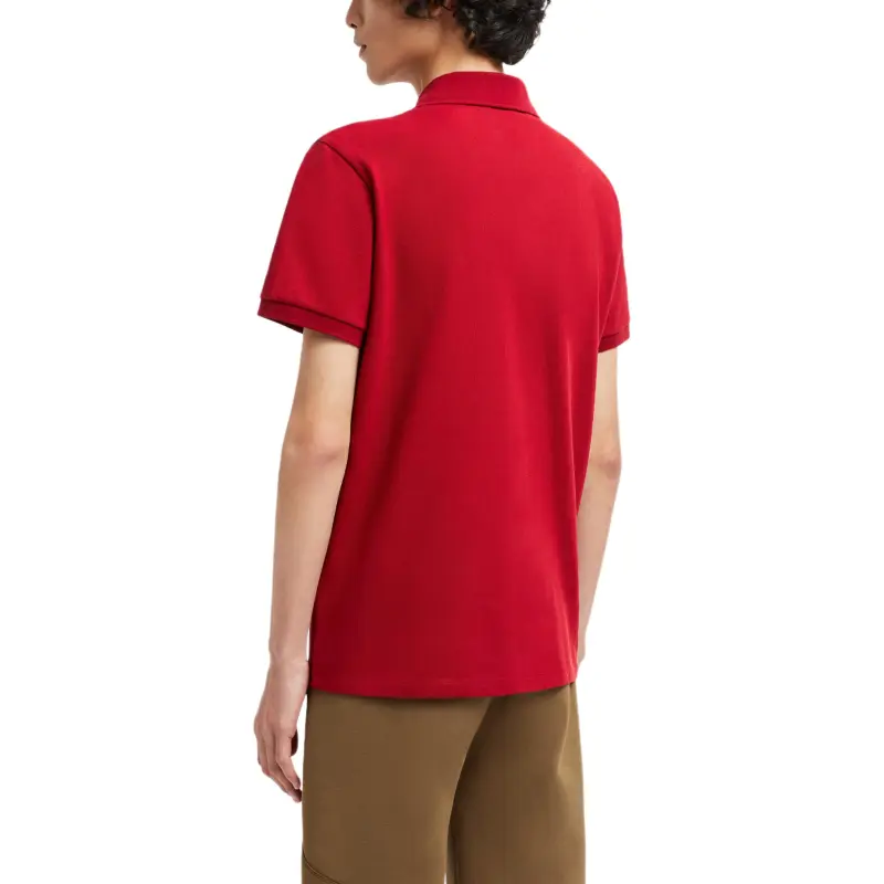 Moncler Logo Patch Short Sleeved Polo Shirt-2