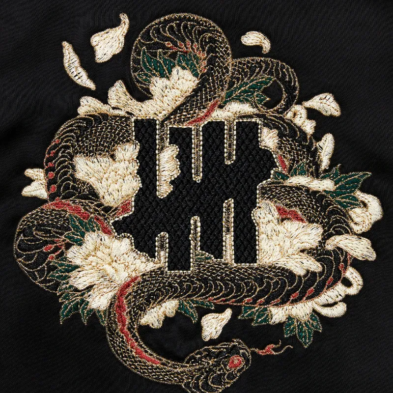 UNDEFEATED CNY Snake Year Capsule Collection Baseball Jacket Unisex-2