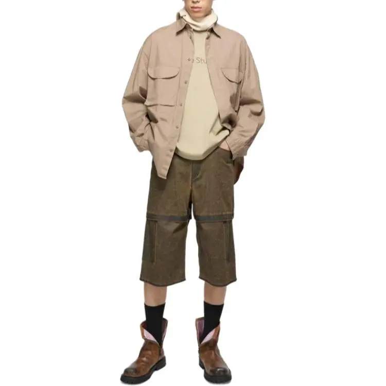 Acne Studios Straight Leg Bermuda Shorts-2
