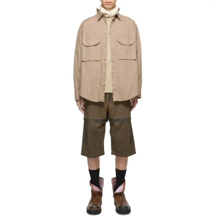 Acne Studios Straight Leg Bermuda Shorts-1