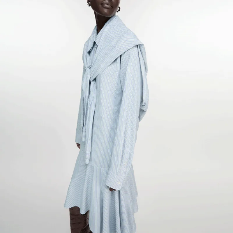 Acne Studios Striped Midi Dress-4