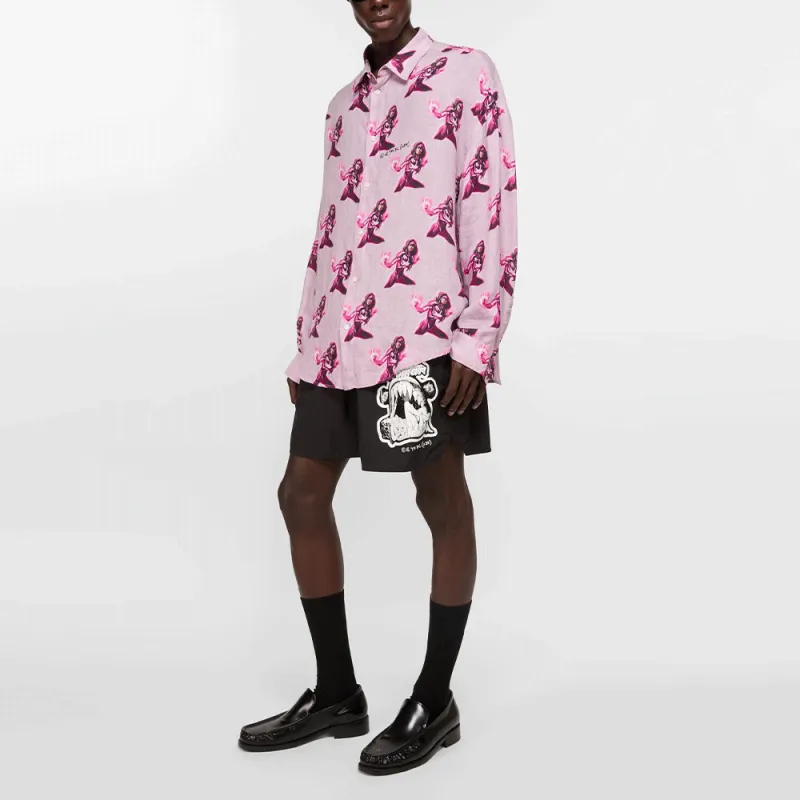 Acne Studios Graphic print Swim Shorts-3