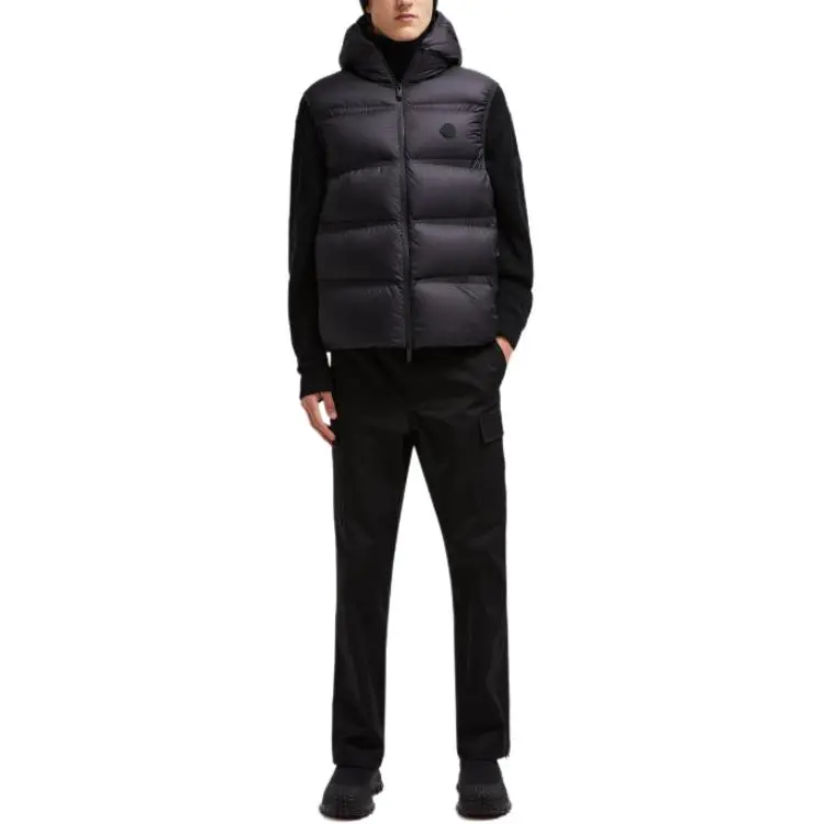 Moncler Zip Up Hooded Padded Gilet-8
