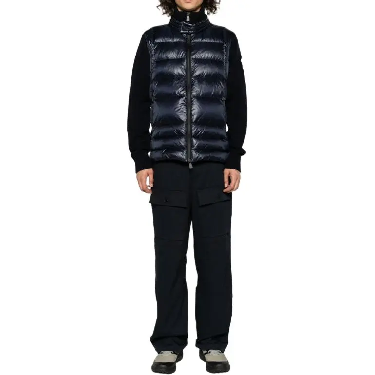 Moncler Grenoble Padded Down feather Knitted Jacket-8