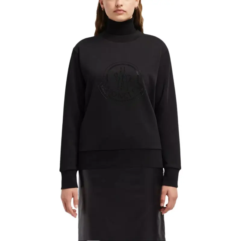 Moncler Logo Embellished Crewneck Sweatshirt-6