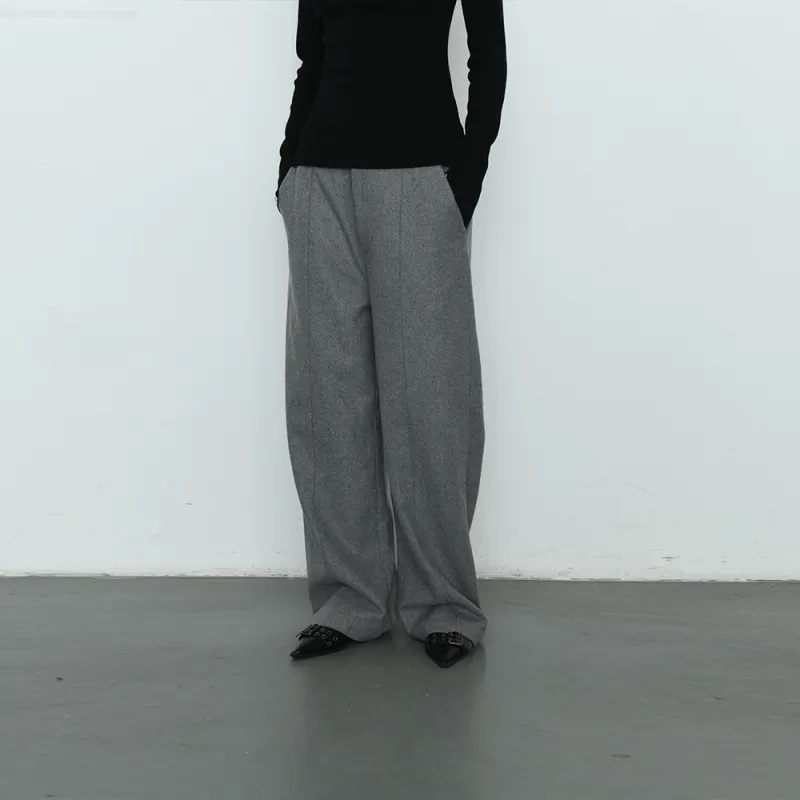 EGO FETCH Casual Pants Unisex Gray-5