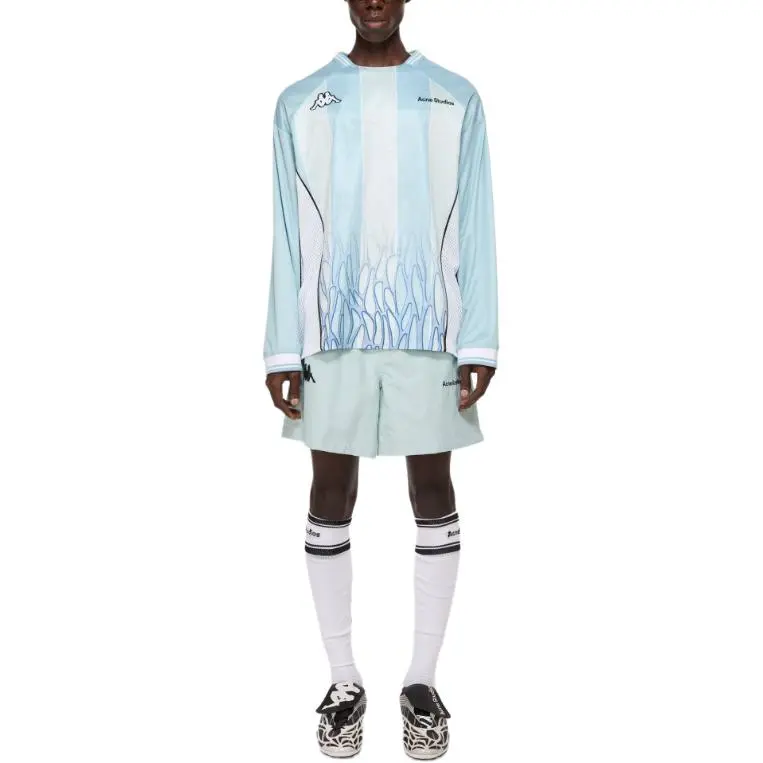 Acne Studios X Kappa Relaxed Fit Shorts-1