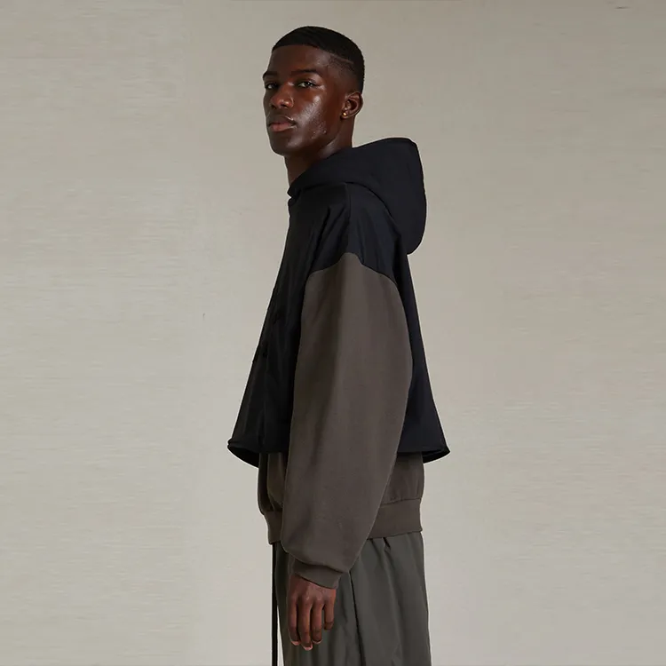 Fear Of God Essentials Nylon Fleece Hooded Sweater-3