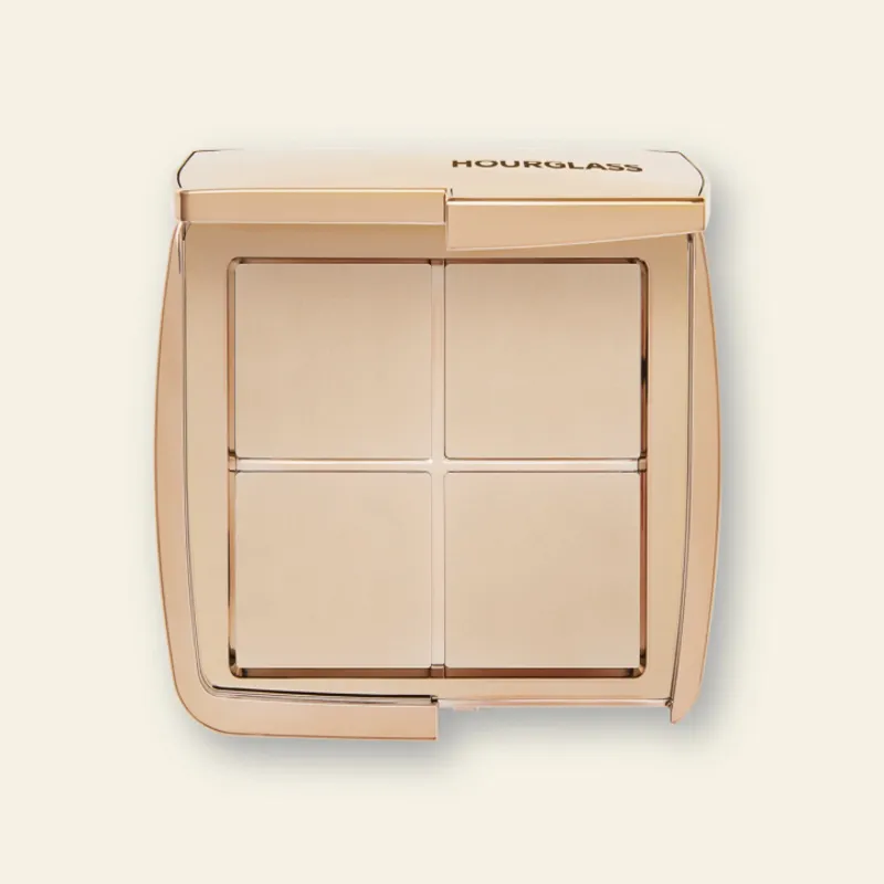 Hourglass 4 Colors Face Blush Palette Box Portable Blush Core Free-1