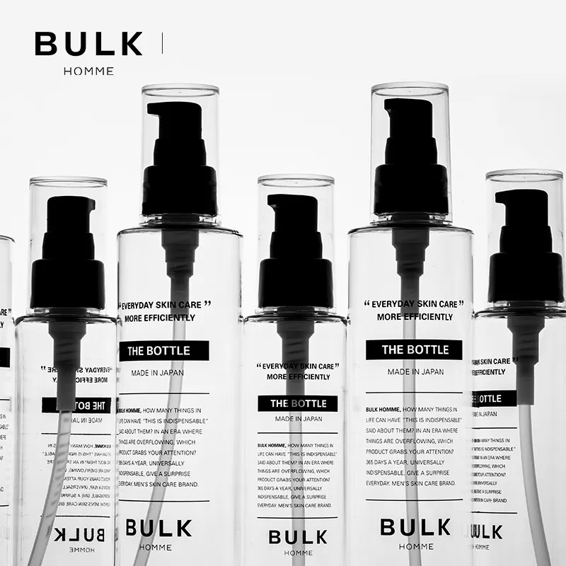 BULK HOMME Ivory Lotion Exclusive Replacement Empty Bottle Portable 100ml/100ml*2-2