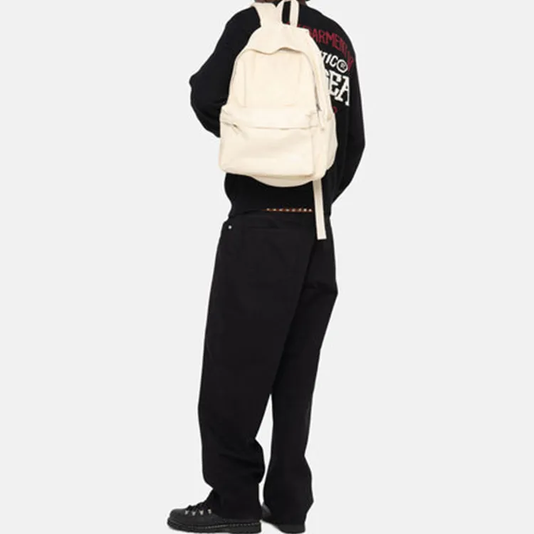 Stussy Cotton Canvas Backpack Regular Unisex Ecru-4