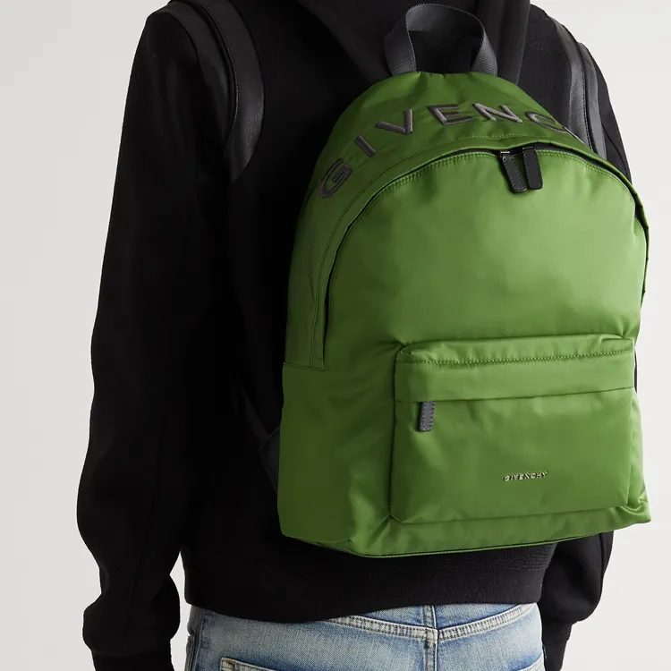 GIVENCHY Nylon Backpack Men's Green-4
