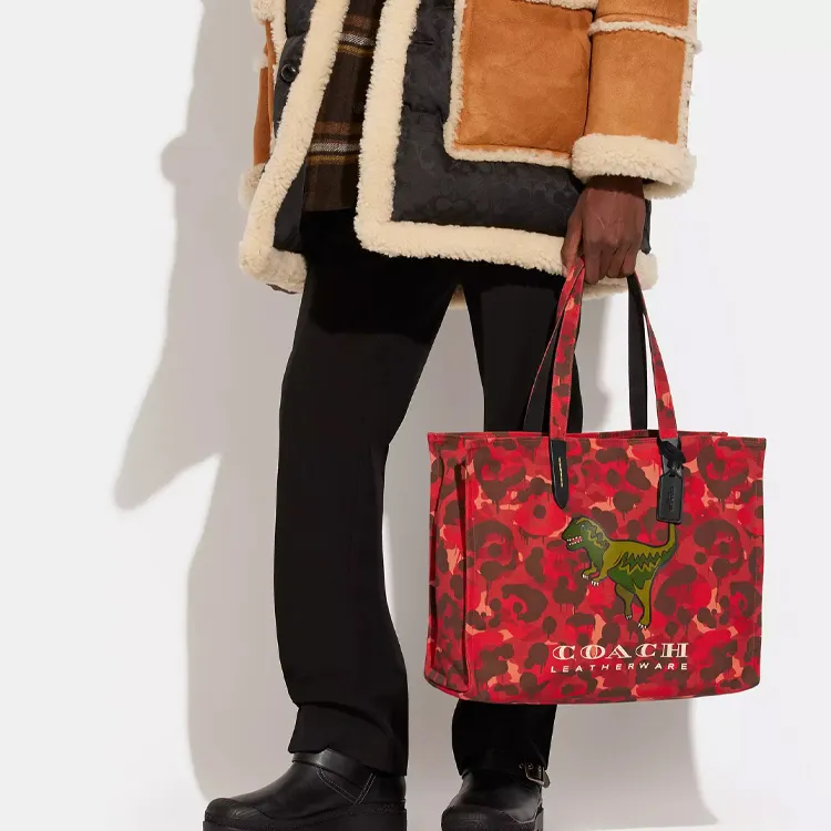COACH Recycled Tote Handbags-4