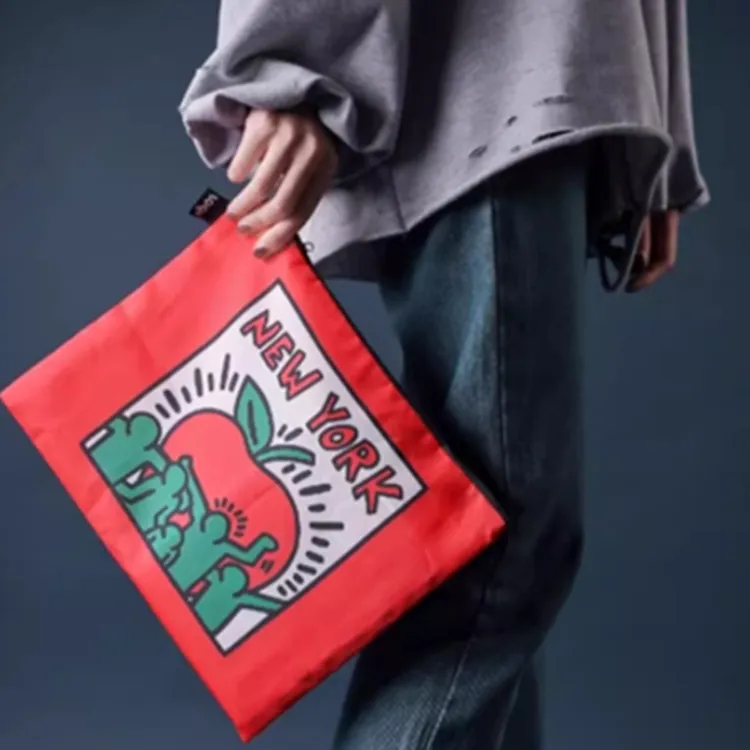 Loqi Keith Haring Collaboration Polyester Storage Bag Women's Kaishalin-3