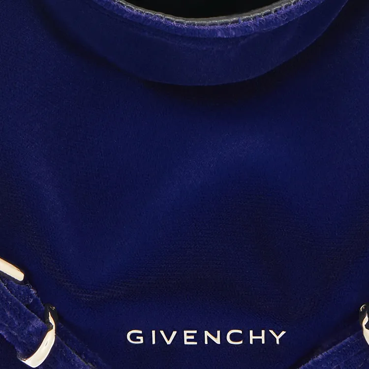 Givenchy Rayon With Cupro Handbag Women's Marine Blue-4