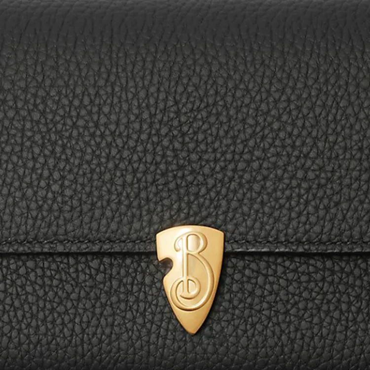 Burberry Calfskin Shoulder Bag, Crossbody Bag, Wallet Women's Black-2