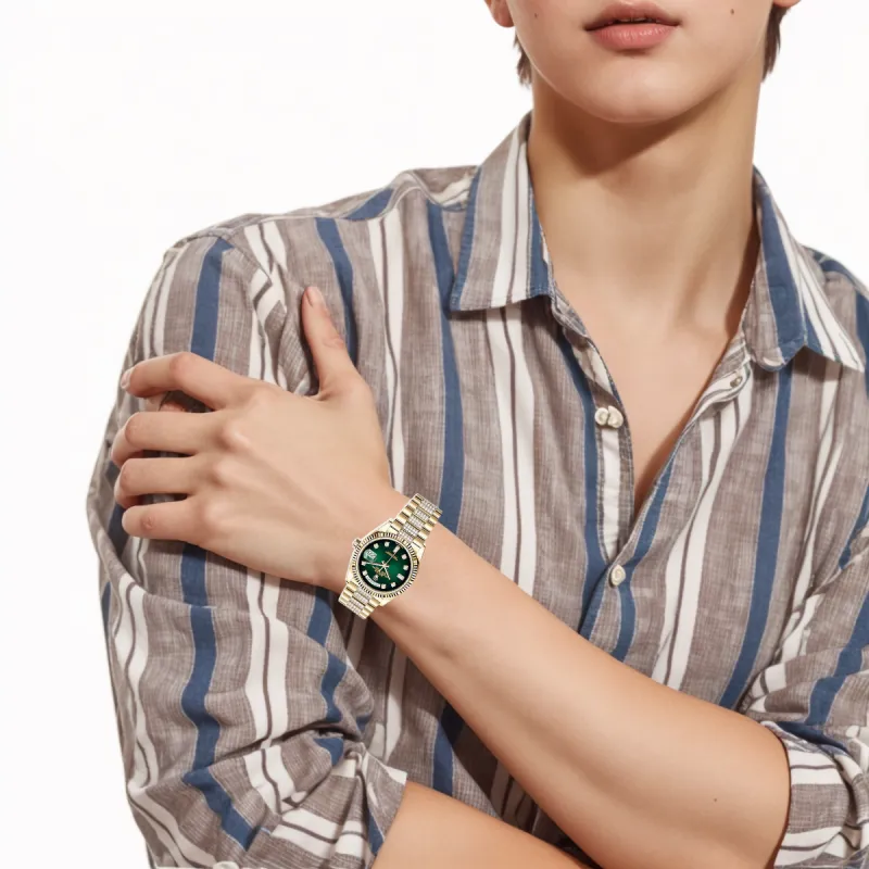 ROLEX Unisex Week type Calendar Watch-2