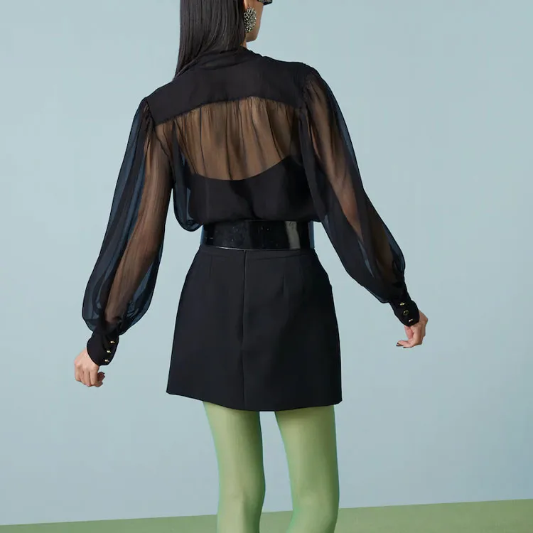 GUCCI Shirts Women's Black-2