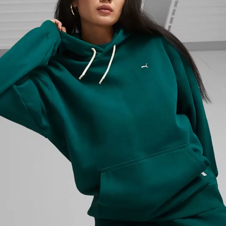 PUMA Sweatshirts Unisex Olive Green-2